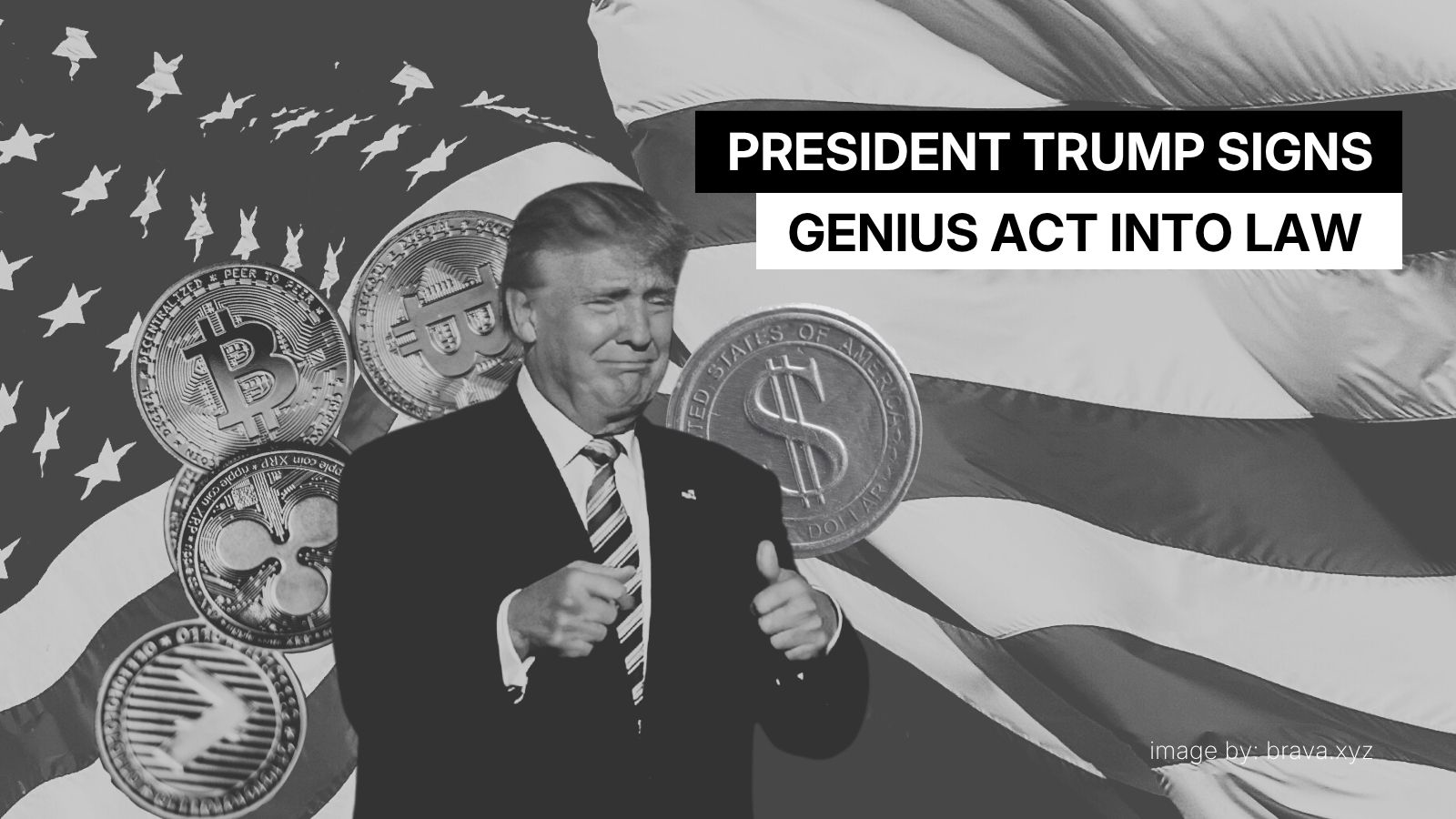 President Trump signs GENIUS Act into law | Brava