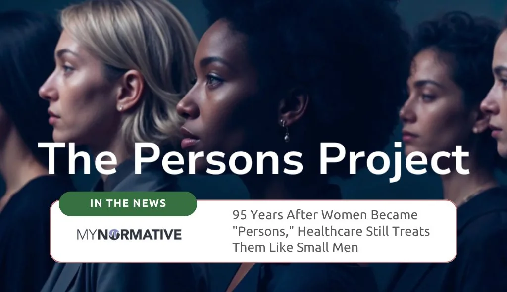 Women behind The Person’s Project text.