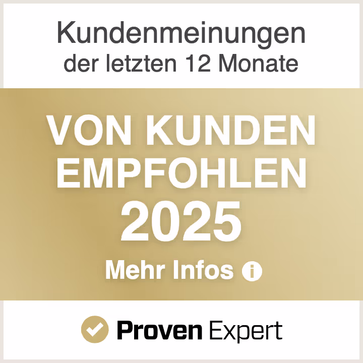 Von Kunden empfohlen 2025