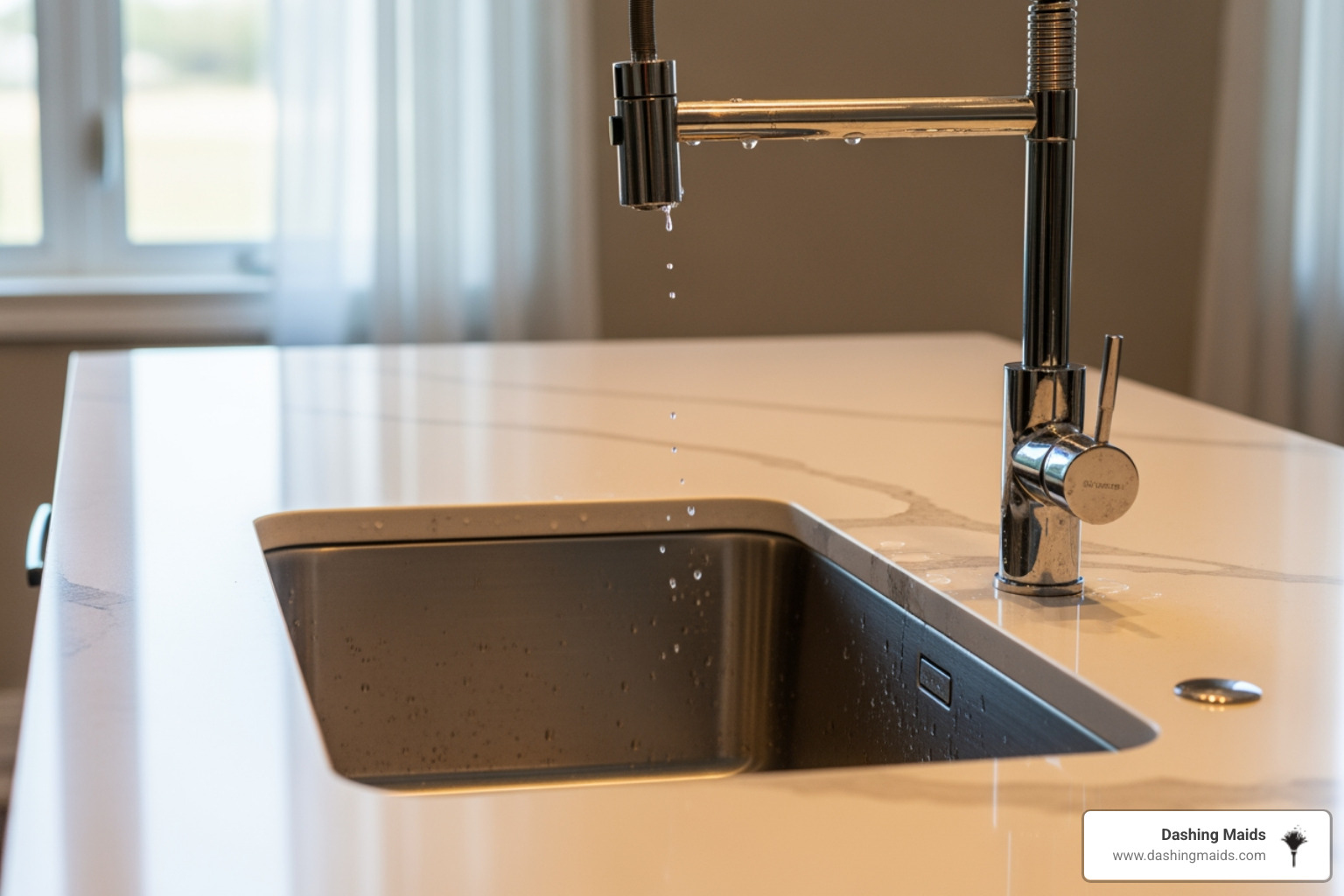 Sparkling clean kitchen countertop and sink - best move-out cleaning in lakewood co Sparkling clean kitchen countertop and sink - best move-out cleaning in lakewood co