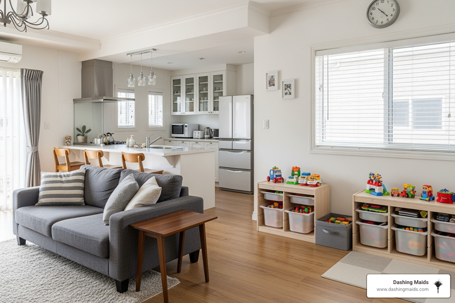 infographic comparing recurring maintenance cleaning schedule options: weekly for high-traffic homes with kids and pets, bi-weekly for balanced maintenance, monthly for light upkeep, plus initial deep clean recommendation before starting recurring service - recurring cleaning service in broomfield co