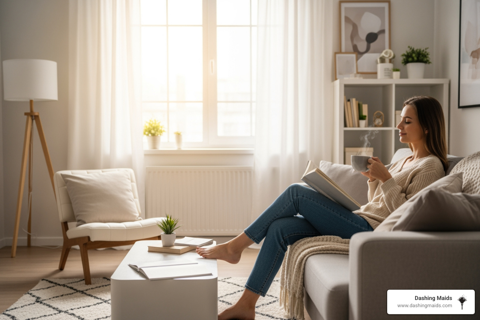 Infographic showing the 3-step same-day cleaning process: Step 1 - Book online or by phone in minutes; Step 2 - Professional cleaners arrive same day with eco-friendly supplies; Step 3 - Relax in your spotless home and enjoy your free time - same day house cleaning in denver, co Infographic showing the 3-step same-day cleaning process: Step 1 - Book online or by phone in minutes; Step 2 - Professional cleaners arrive same day with eco-friendly supplies; Step 3 - Relax in your spotless home and enjoy your free time - same day house cleaning in denver, co