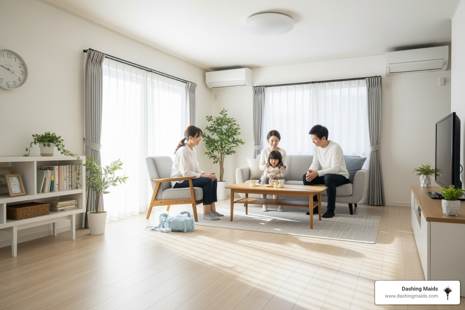 Infographic showing the benefits of recurring cleaning services: 5-10 hours saved per month, reduced allergens and germs by up to 99%, consistent cleanliness without effort, flexible weekly, bi-weekly, or monthly scheduling options, eco-friendly products safe for pets and children, and satisfaction guarantees from bonded and insured professionals - recurring cleaning in arvada, co