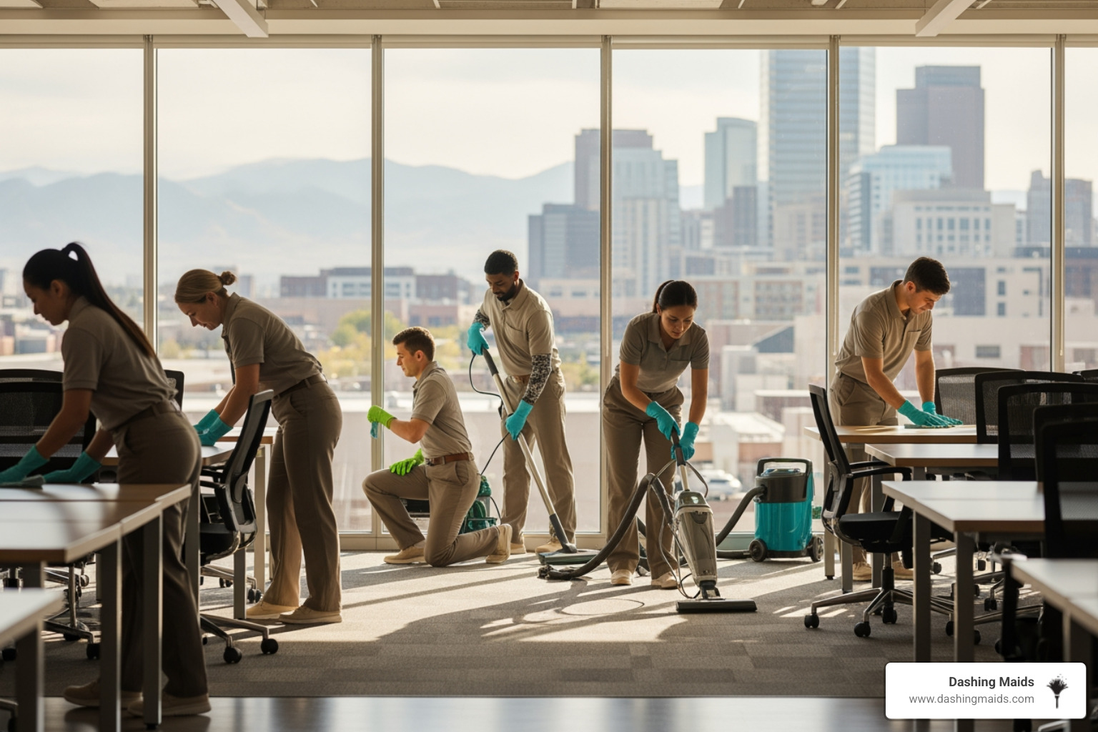 commercial maid services in denver, co