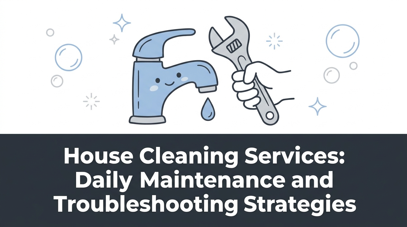 House Cleaning Services: Daily Maintenance and Troubleshooting Strategies