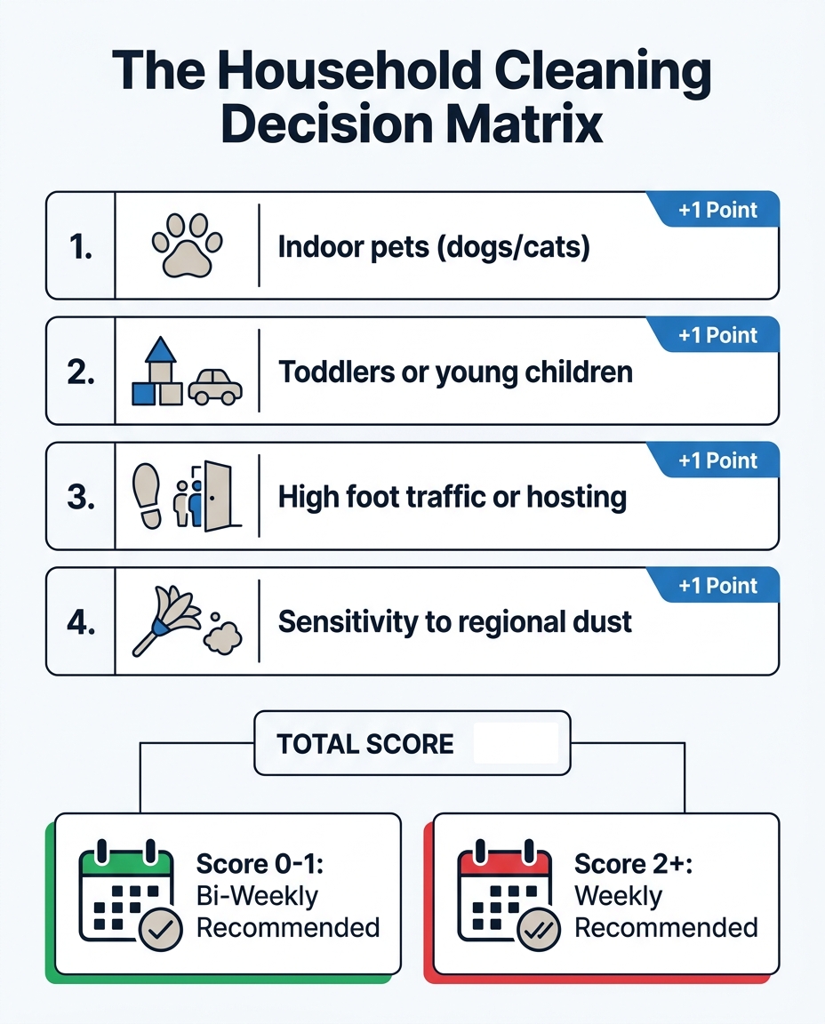 The Household Cleaning Decision Matrix