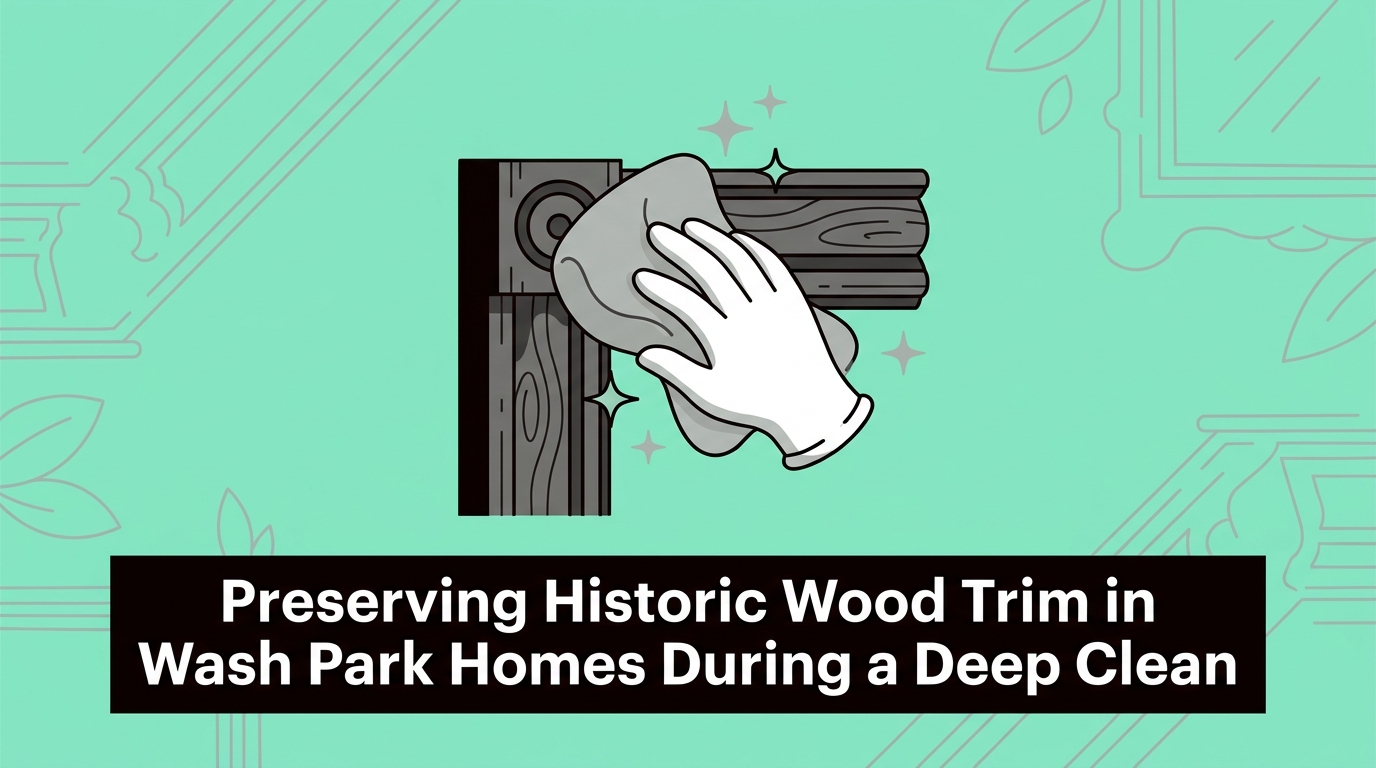 Preserving Historic Wood Trim in Wash Park Homes During a Deep Clean