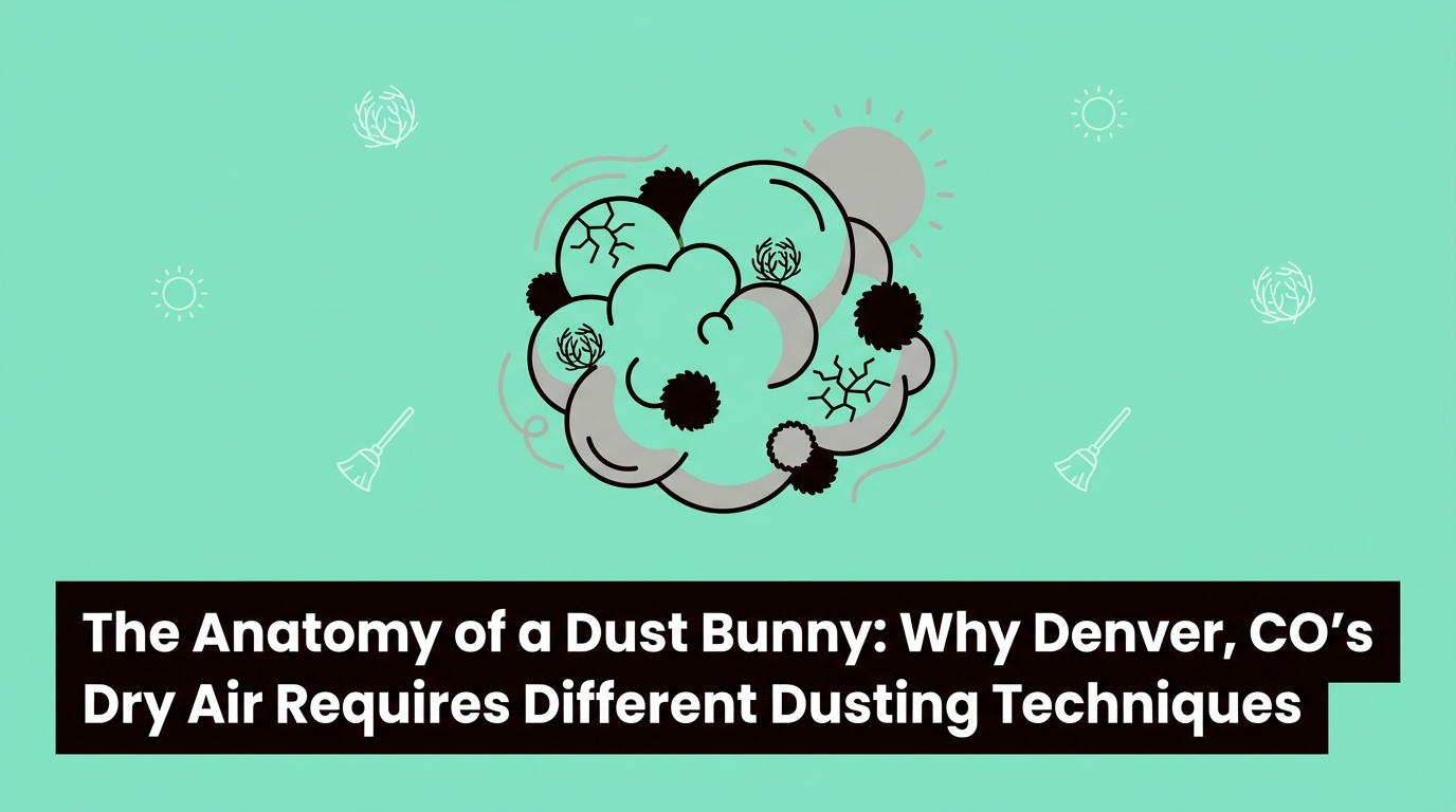 The Anatomy of a Dust Bunny: Why Denver's Dry Air Requires Different Dusting Techniques