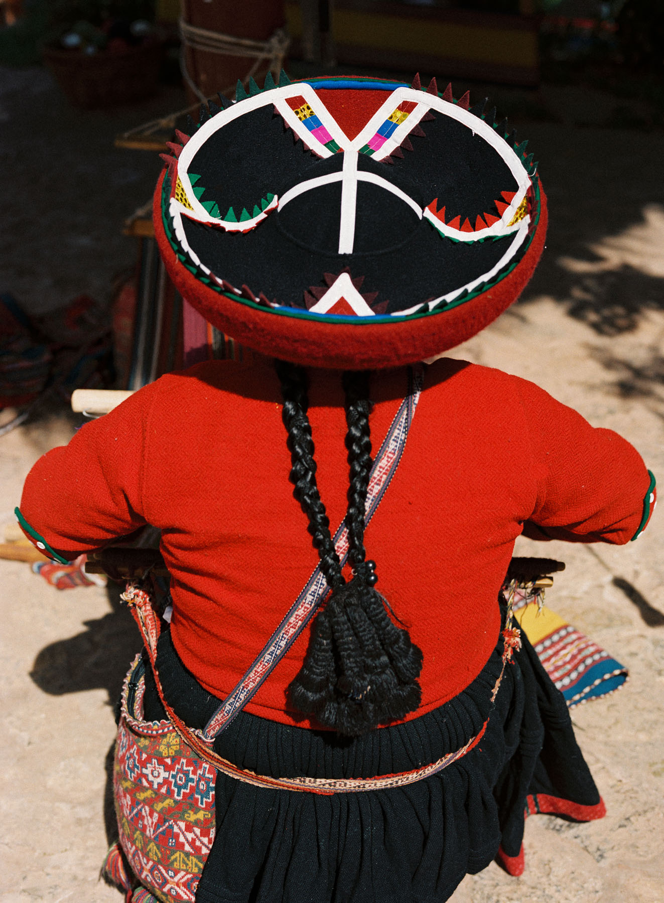 Peruvian landscape in the Sacred Valley