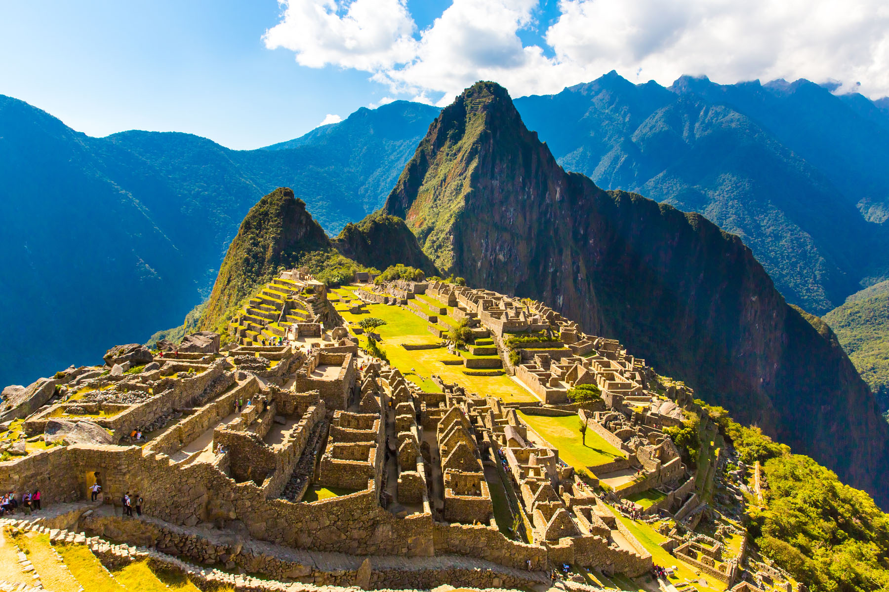Ollantaytambo ruins aligned to the solstice, Peru