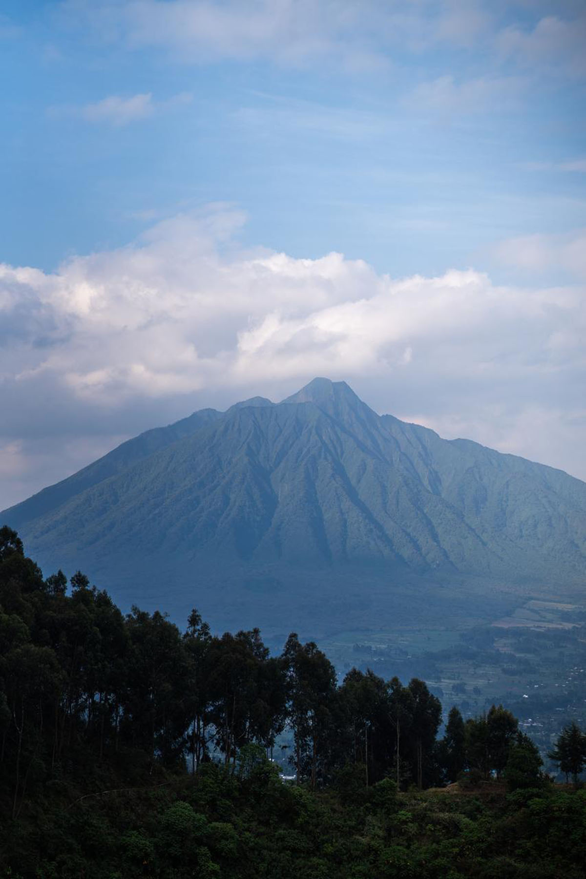 Mist over Rwanda's thousand hills