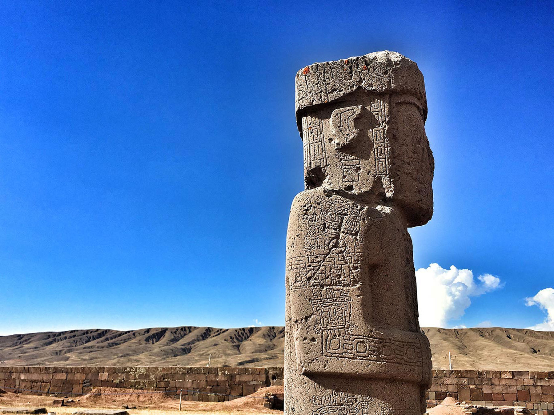 Puma Punku megalithic stones, Bolivia