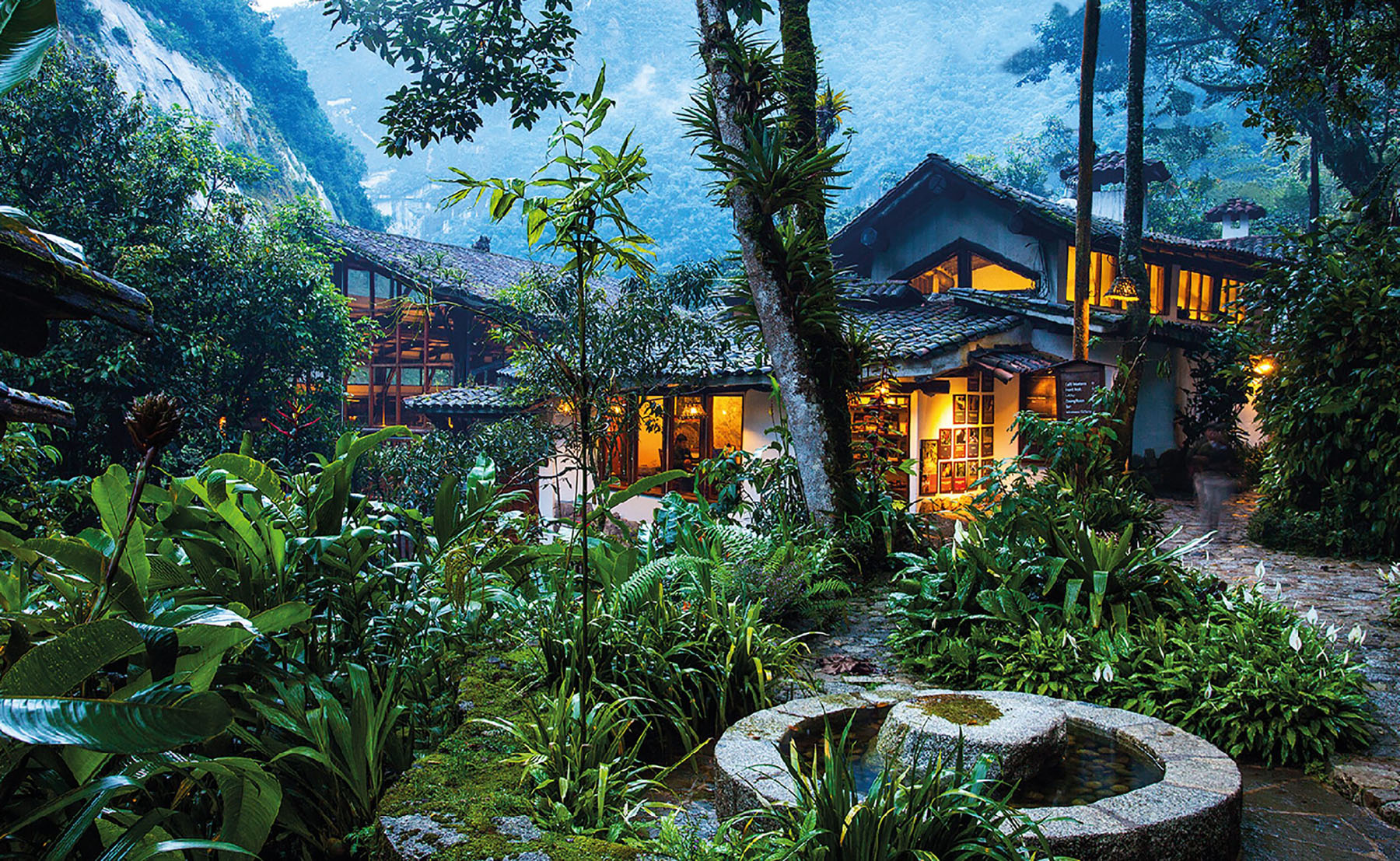 Panoramic view of Peru's Sacred Valley