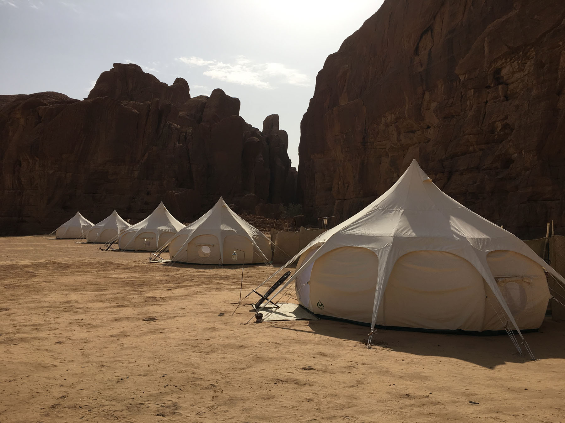 Panoramic view of the Ennedi Massif, Chad