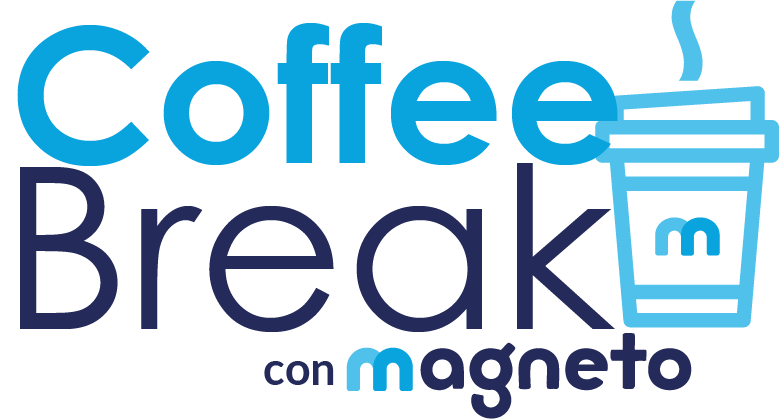 Logo Coffee Break con Magneto vertical