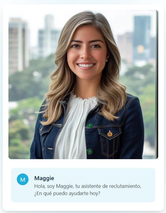 Foto inteligencia artificial de Maggie