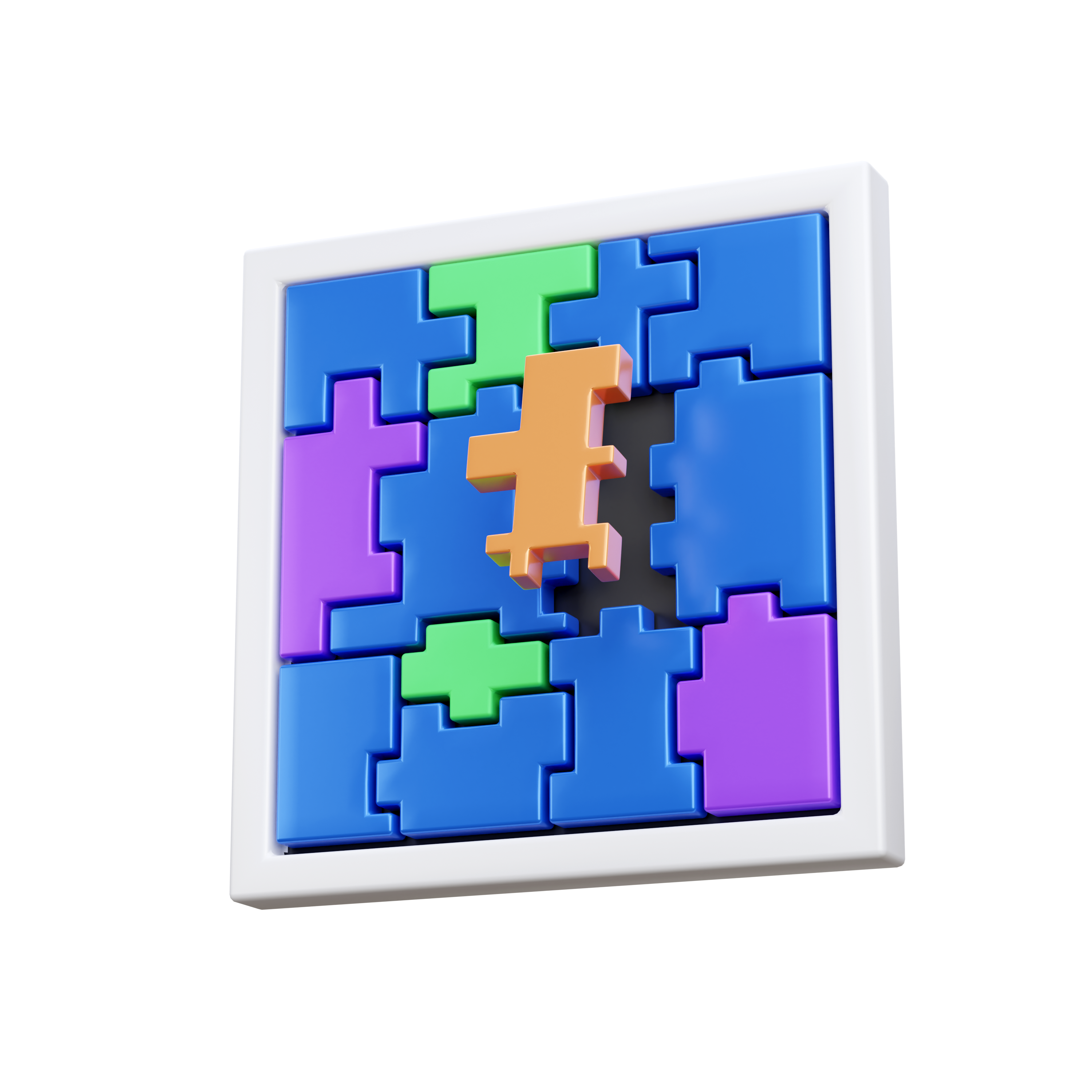 Icono 3d soluciones de negocio adopción sin fricción 