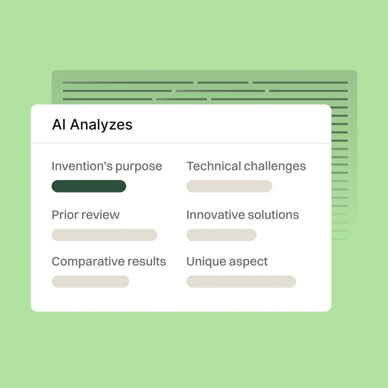 Patent analysis