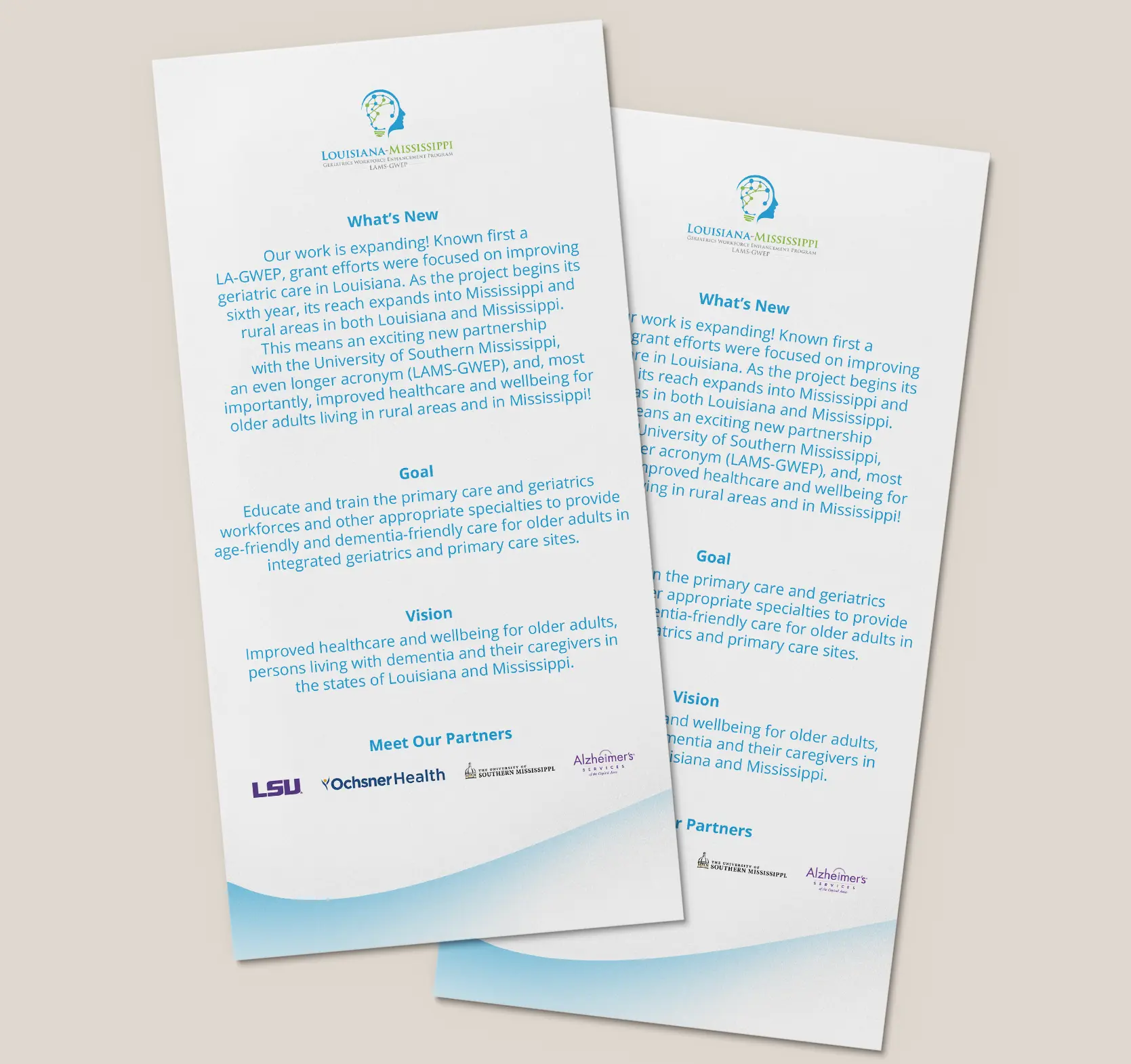 Relik Ghost LAMS-GWEP Branding Mission Vision Card