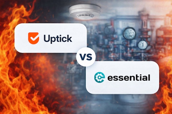 Uptick vs Essential: Fire Protection Software Comparison (2026)