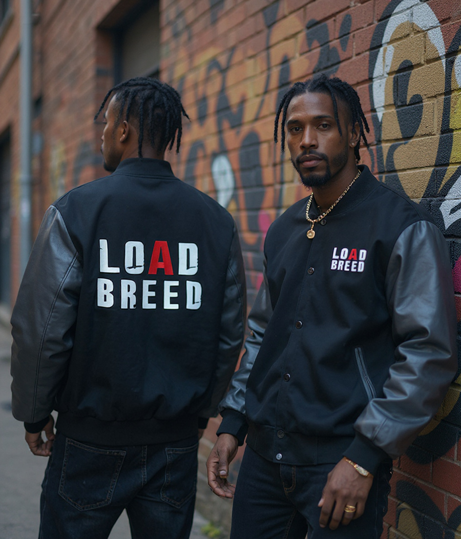 LOaD Breed Letterman Varsity Jacket