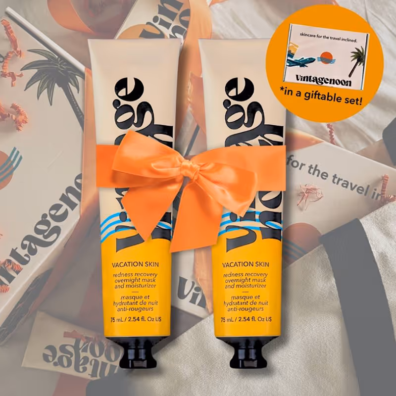 Vintage Noon – Vacation Skin Redness Recovery Duo