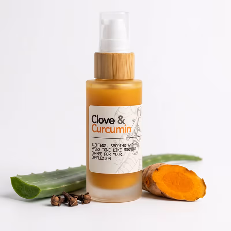 Bare & Fair – Clove + Curcumin + Aloe Vera Serum