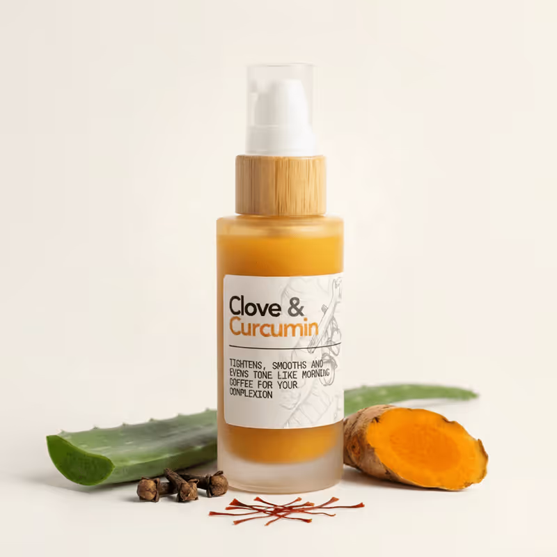 Bare and Fair – Clove & Curcumin Aloe Vera Serum
