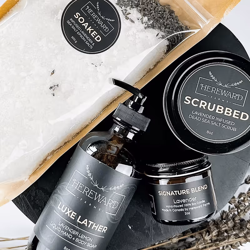 Hereward Farms – Lavender Wellness Collection