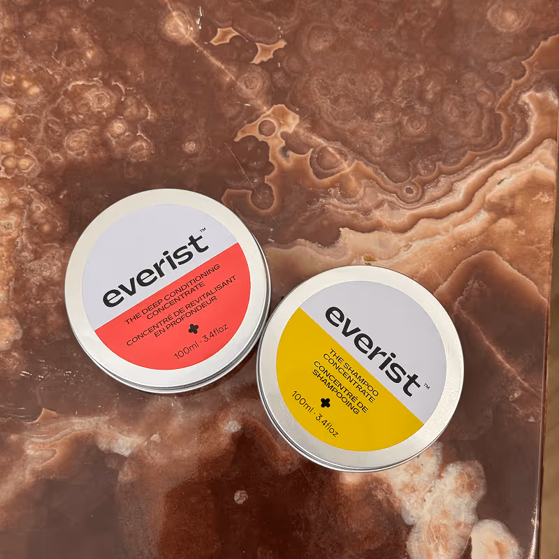 Everist – Shampoo & Deep Conditioning Concentrate Tin Set