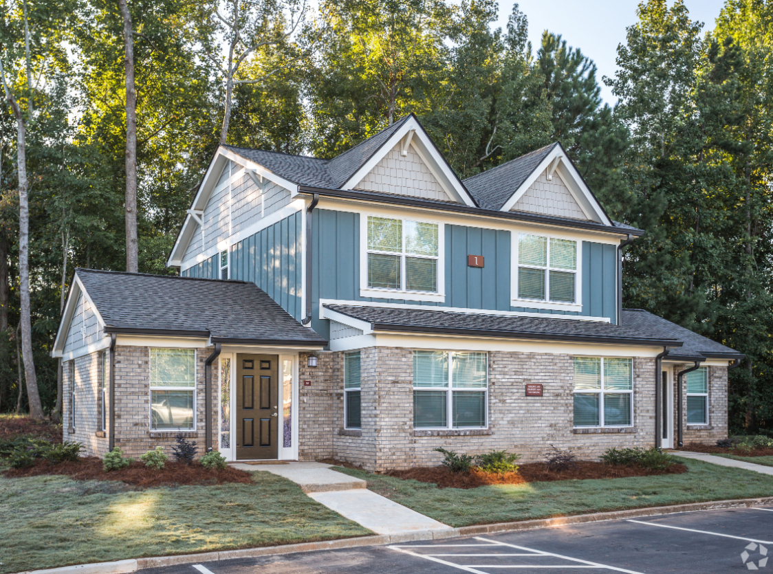 Exterior of apartments