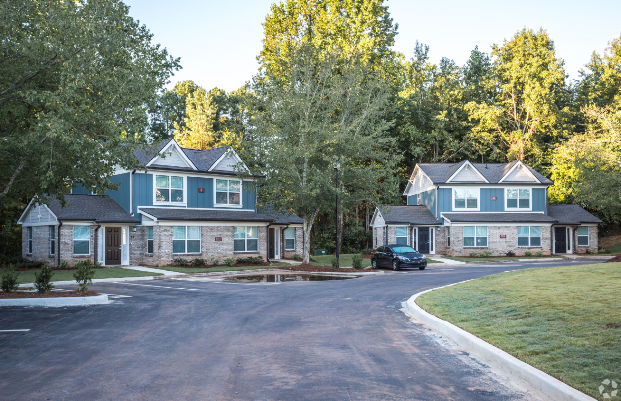 Exterior of apartments