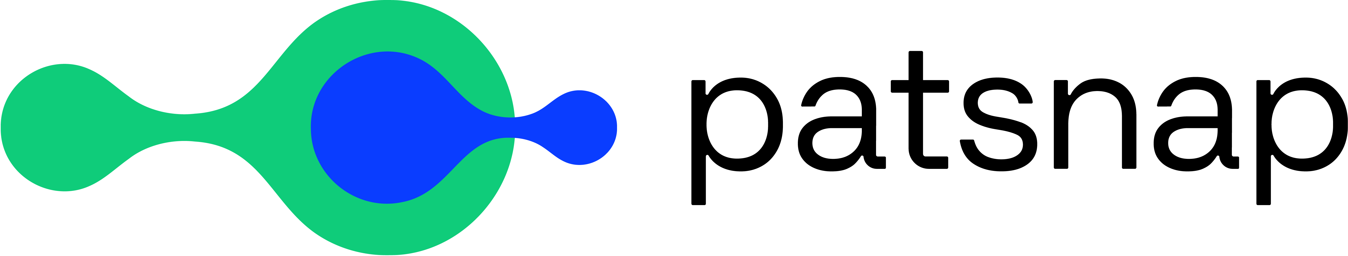 PatSnap logo with green and blue abstract shapes