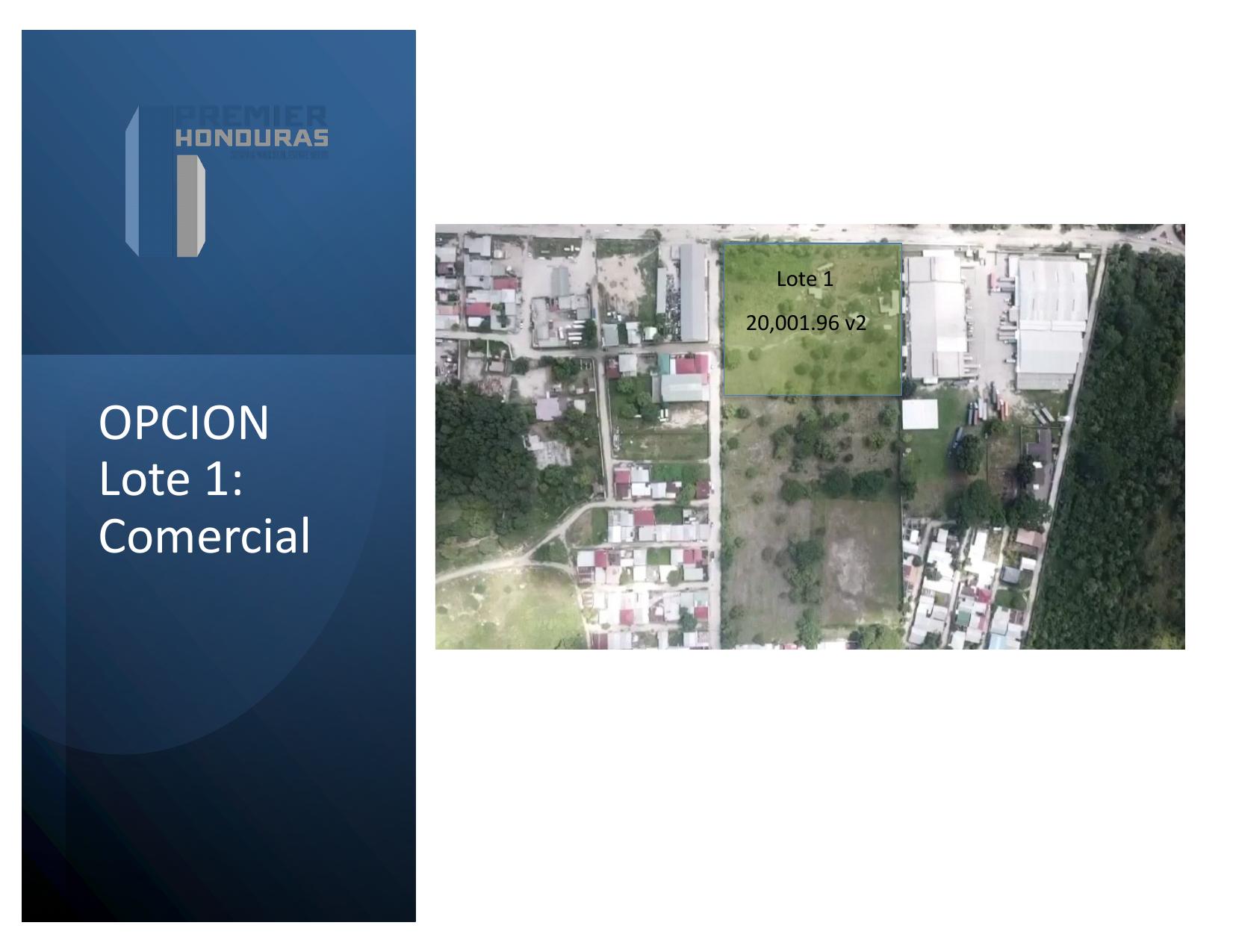 Terreno Comercial Choloma