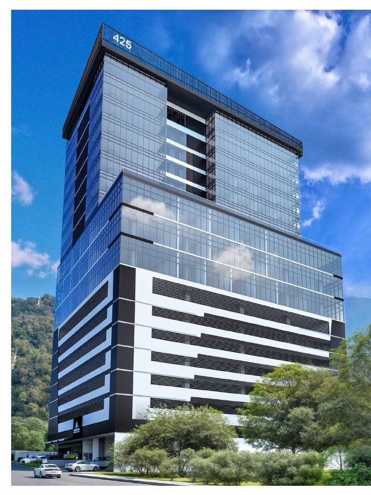 Terravista Corporativo 425 - render de la torre