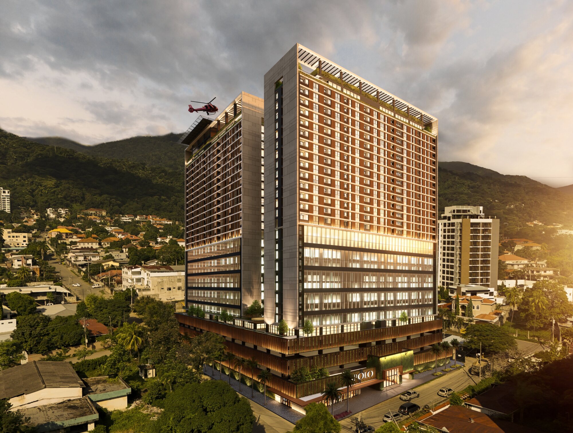 Apolo - torre de uso mixto en Barrio Río de Piedras, San Pedro Sula