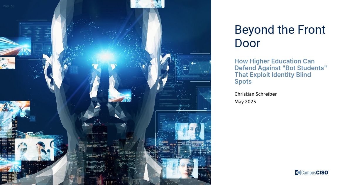 Futuristic digital portrait exploring technology and identity in higher education