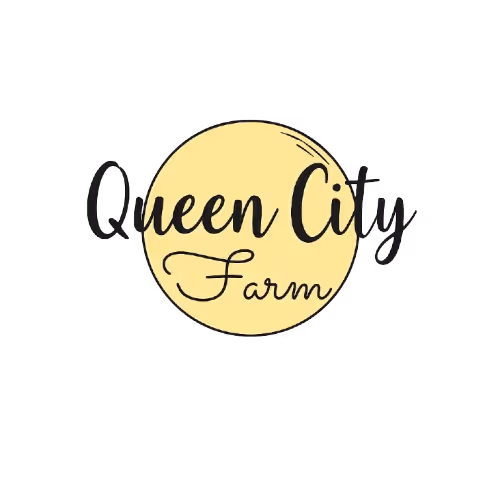 The Queen City Farm moon logo