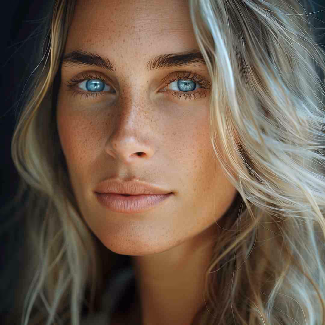 even-toned face showing clear complexion - medical grade skin care lines