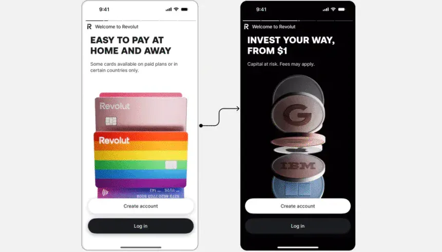 Revolut UX