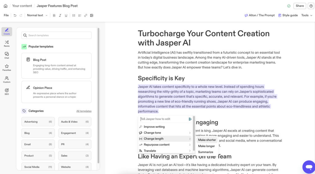 User Intent