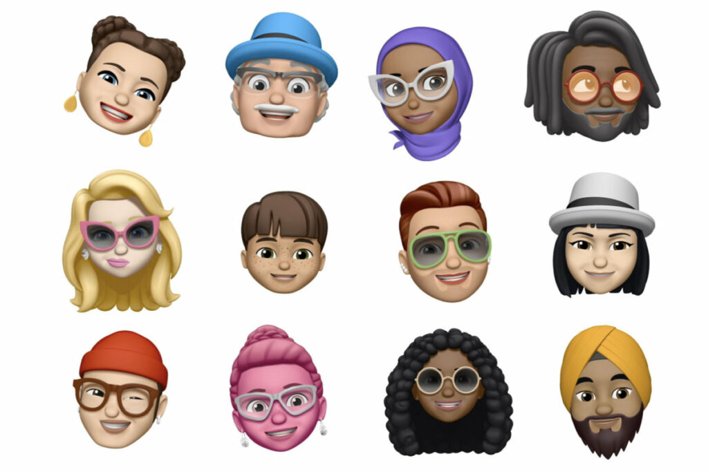 Image of Apple's custom avatars. Apple's incorporation of customisable avatars allows us to personalise our phones even further and make our digital devices uniquely ours