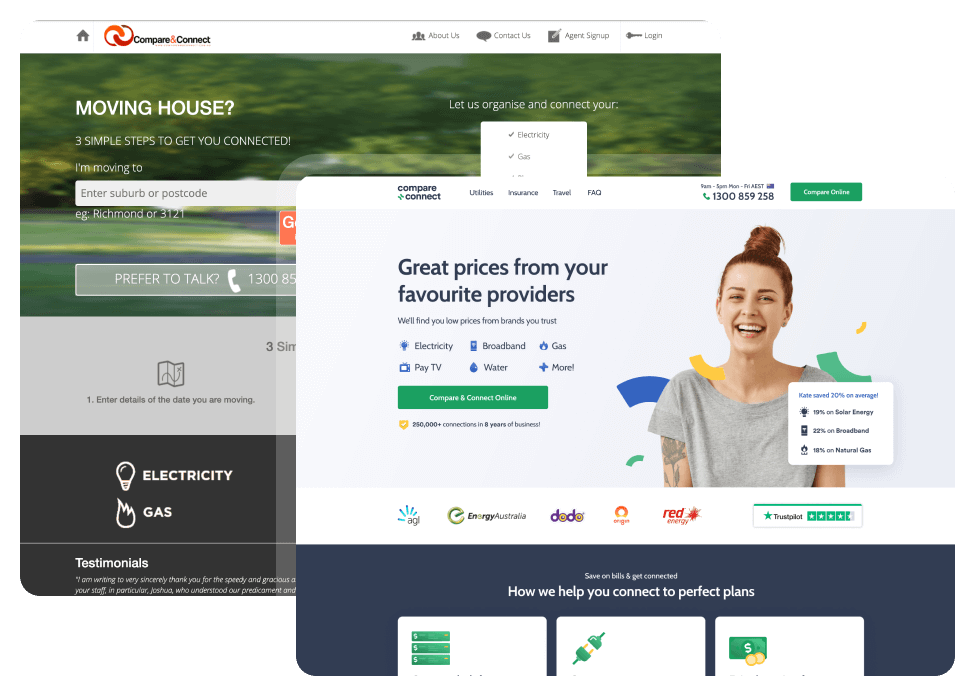 Compare and Connect Full Rebrand