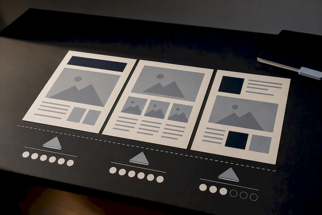 Illustration of a webpage performance budget