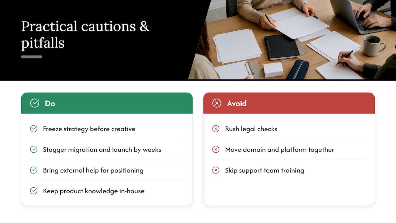 Author perspective: practical cautions and common pitfalls , overview diagram