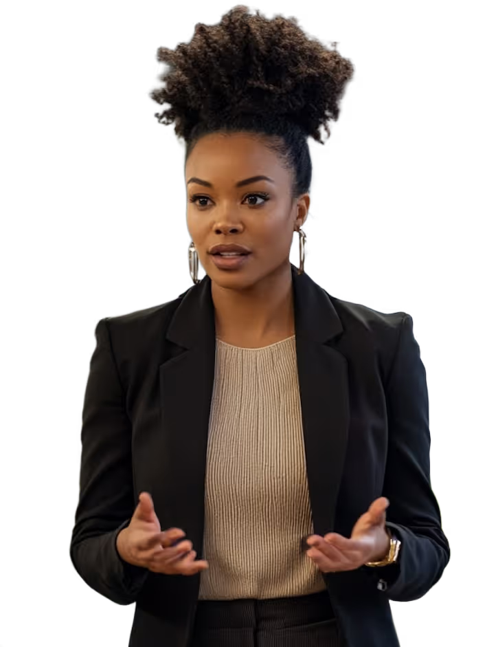 Woman in formal workwear 