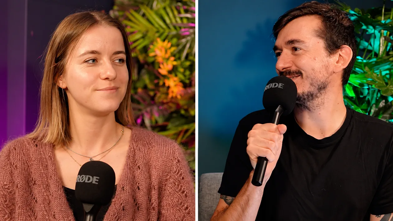 Version complète d’un épisode de podcast vidéo, en plan horizontal