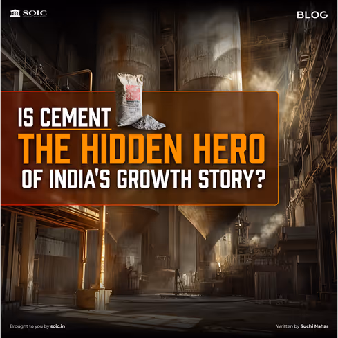 Image of a cement factory