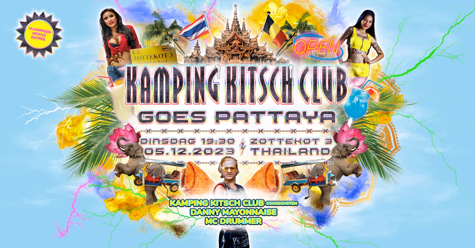 Kamping Kitsch Club Goes Pattaya