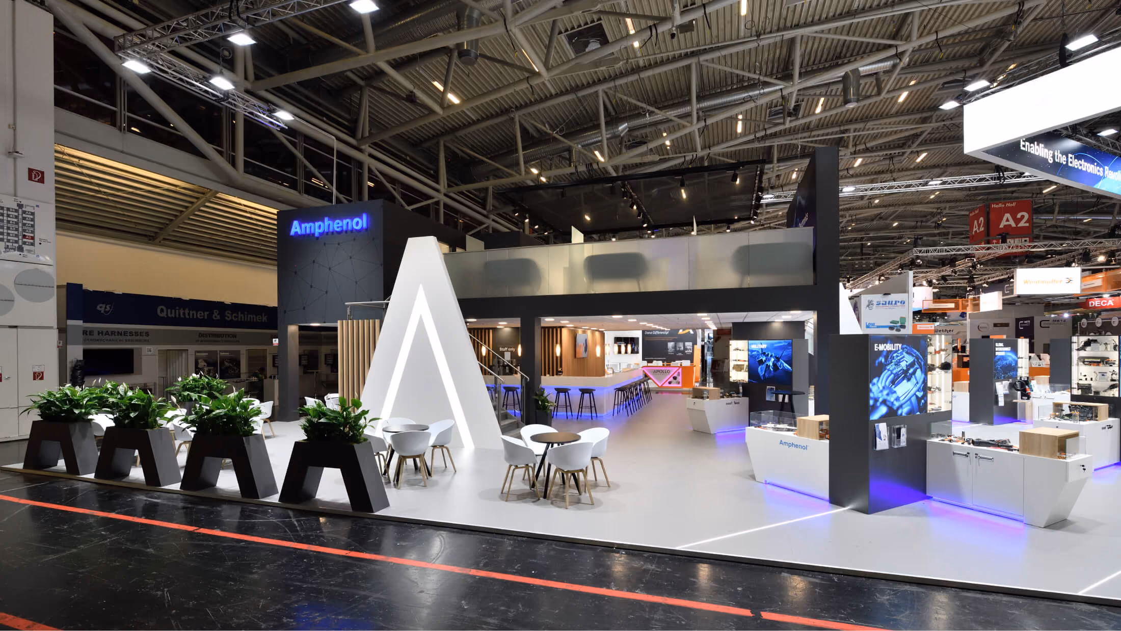 Base holding Exhibitions and Interiers